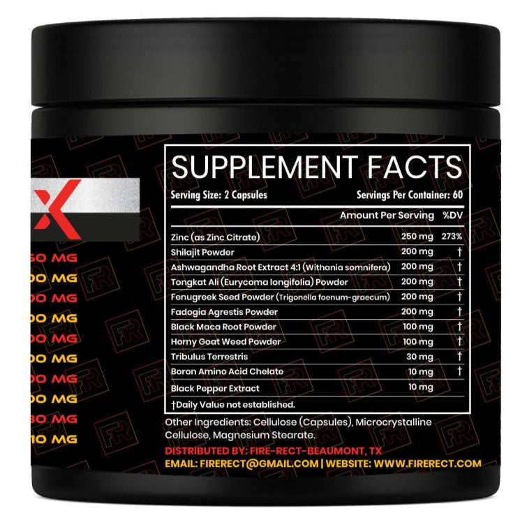 Dominate X 10 in 1 Masculinity Maximizer Supplement, Shilajit for Men, Tongkat Ali, Ashwaganda, Fenugreek Muscle Growth, Energy, Drive, Strength, Recovery 2 Month (Pack of 1)