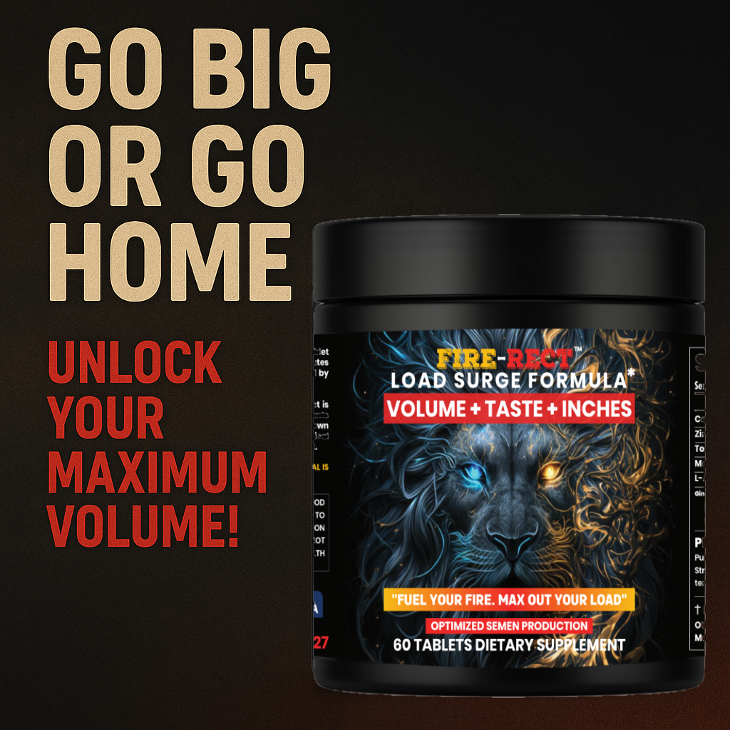 Load Surge Formula - Semen Volume/Taste Booster - Fertility - Volume + Inches - Ultimate Max Load Enhancer | Doctor-Formulated for Increased Semen Volume, Enhanced Taste, Added Inches & Peak Performance – 60 Tablets