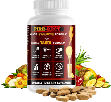 Miracle Volume & Taste Formula – Ultimate Max Load Enhancer | Doctor-Formulated for Increased Semen Volume, Enhanced Taste, Added Inches & Peak Performance – 60 Tablets