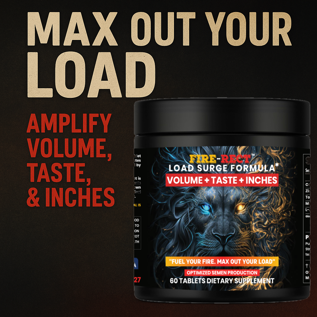 Load Surge Formula - Semen Volume/Taste Booster - Fertility - Volume + Inches - Ultimate Max Load Enhancer | Doctor-Formulated for Increased Semen Volume, Enhanced Taste, Added Inches & Peak Performance – 60 Tablets